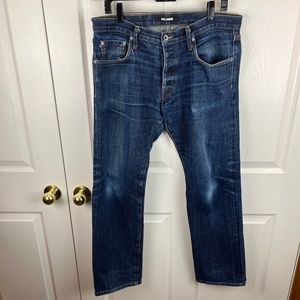 Men's Baldwin Samuel Slim Straight Button Fly Jeans Size 34